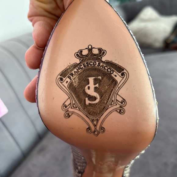 Python high heels, size 39, Leather-Italian, Like new - Picture 11 of 15